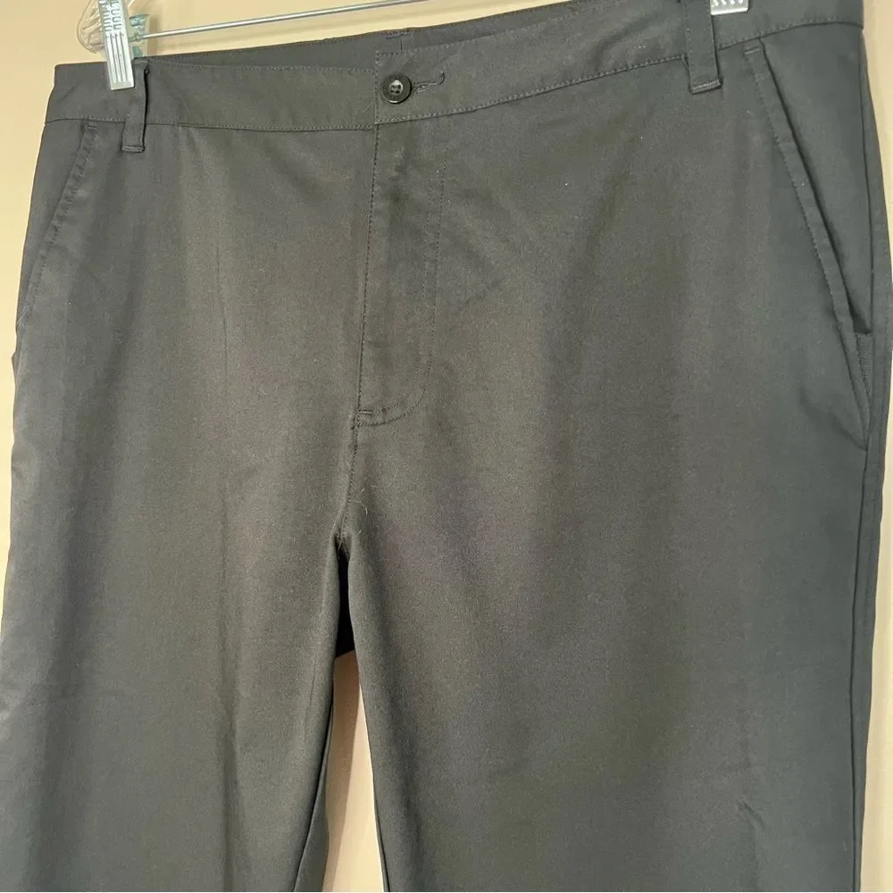 Fila Men’s Sport Golf Black Lightweight Sporting Golf Pants Size 34